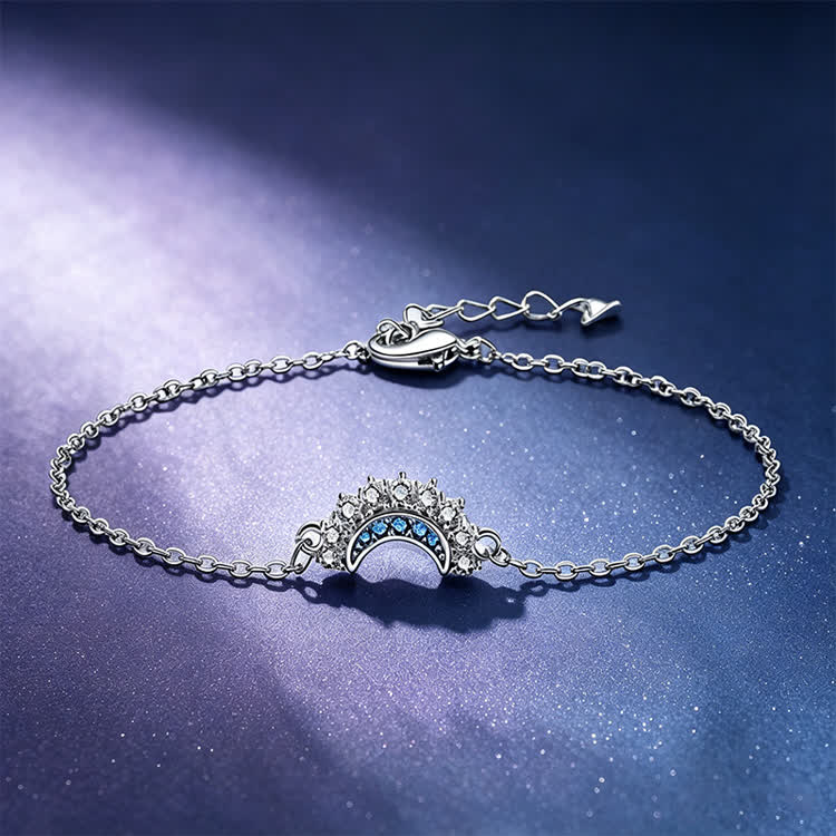 Sun & Moon Destiny Love/friendship Bracelet - Silver - image 3