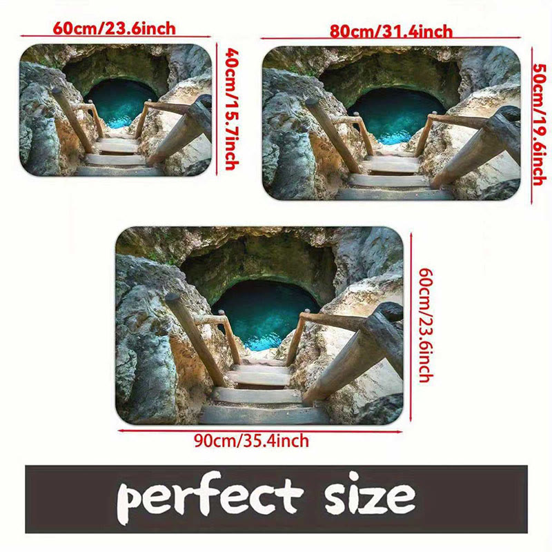 3D Visual Landscape Anti-slip And Easy-to-clean Floor Mat - image 8