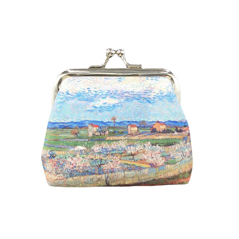 Art Vintage Oil Painting Women's Coin Purse - image 11