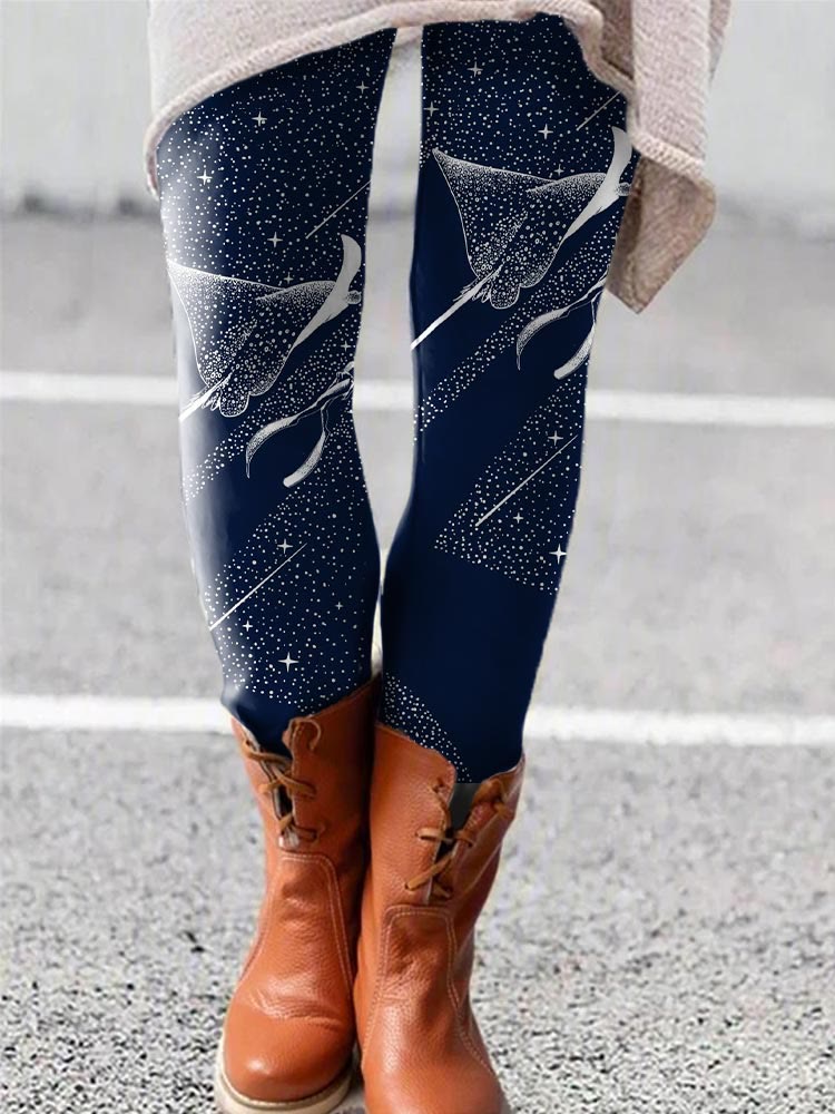 Starry tights top