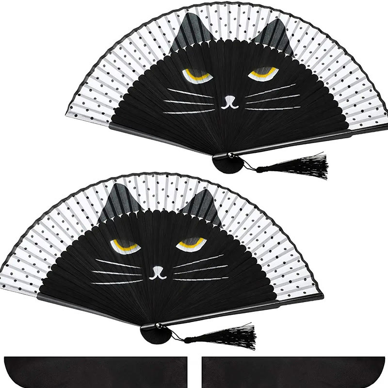 Cute Japanese Cat Fan - image 4