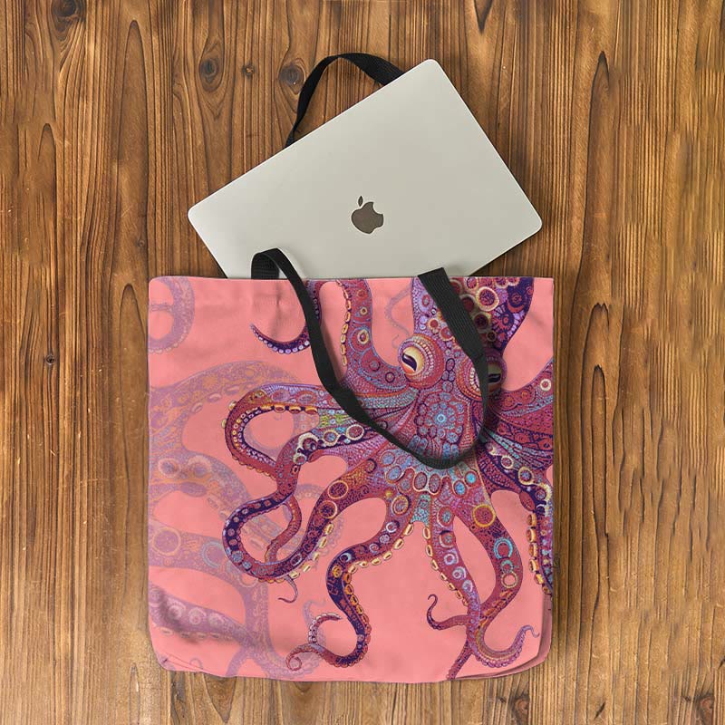 Unique Exquisite Octopus Pattern Art Print Bag - image 7