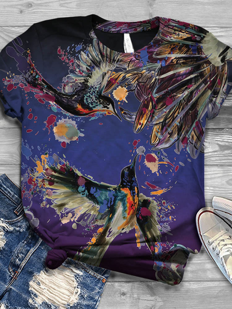 Bird t hot sale shirt women's