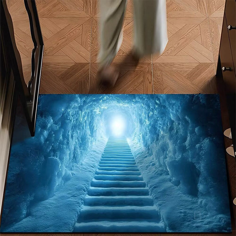 3D Visual Effect Landscape Wear-resistant And Stain-resistant Bath Mat - 10 - 60*90cm - image 5