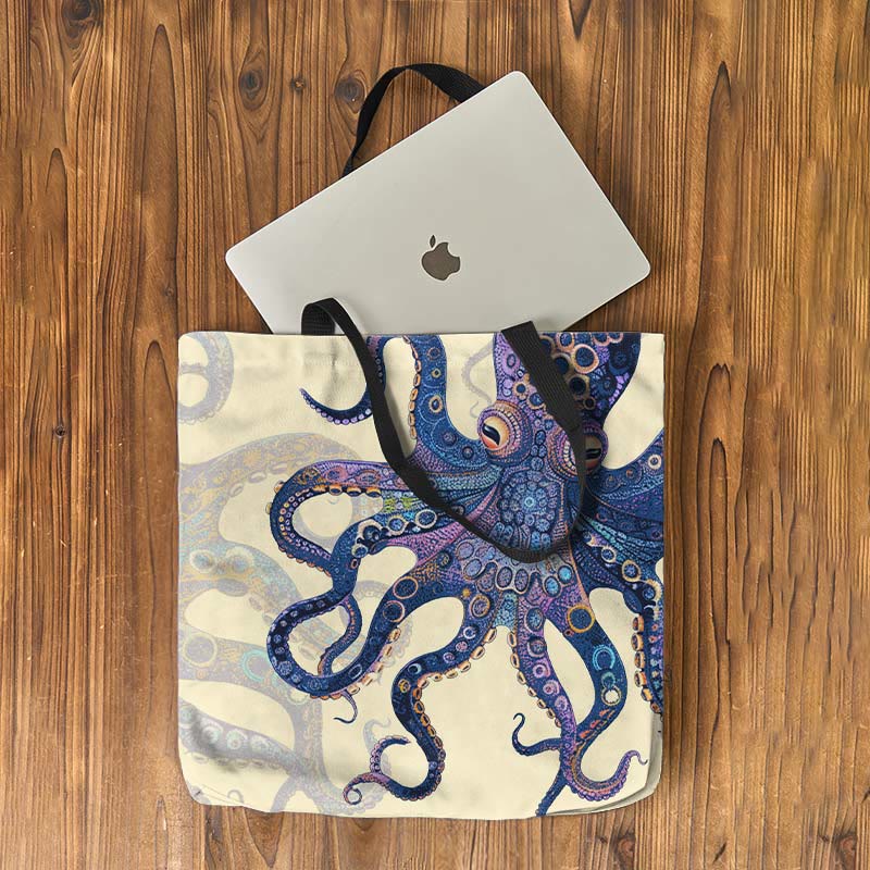 Unique Exquisite Octopus Pattern Art Print Bag - image 2