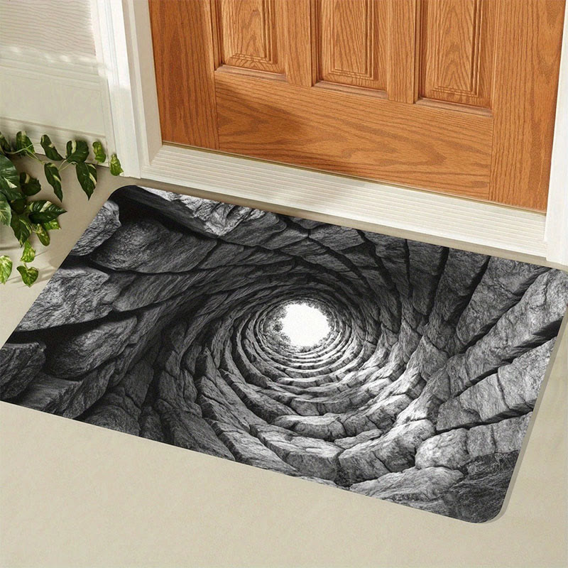 3D Visual Effect, Wear-resistant And Stain-resistant Bath Mat - 5 - 60*90cm - image 5