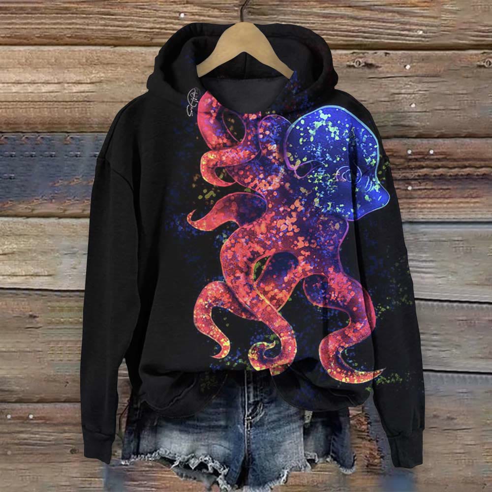 Galaxy octopus outlet hoodie