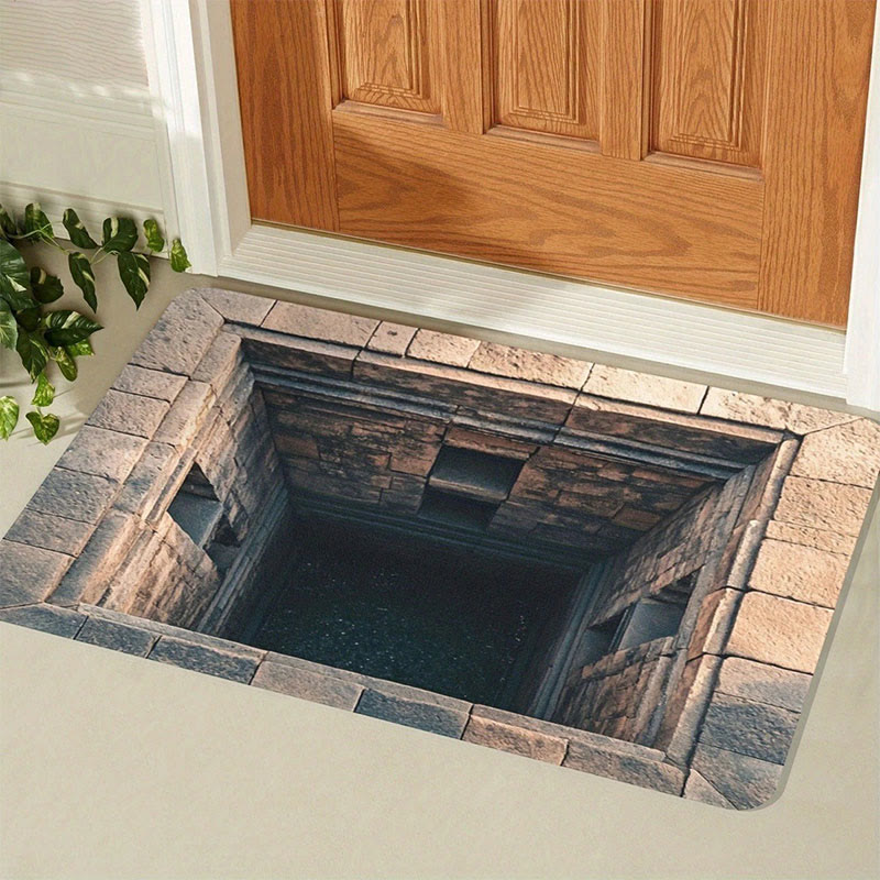 3D Visual Effect, Wear-resistant And Stain-resistant Bath Mat - 7 - 60*90cm - image 11