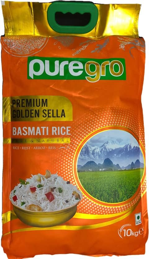 Pure Gro Golden Sella Basmati Rice 10kg