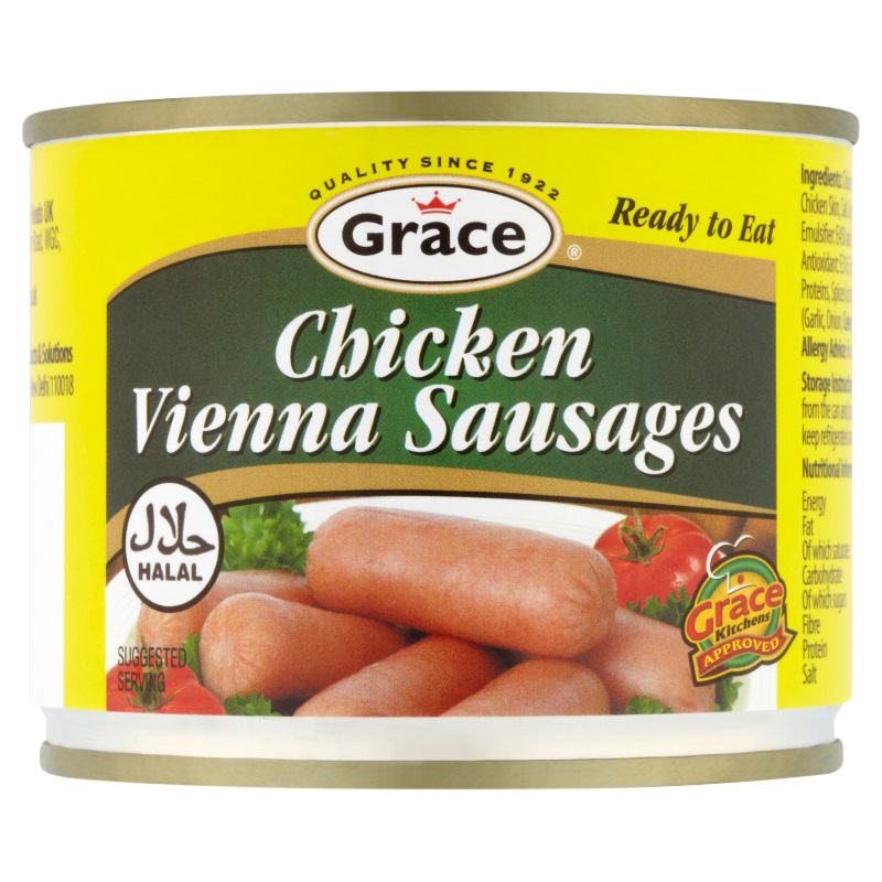 Grace Chicken Vienna Sausages Halal