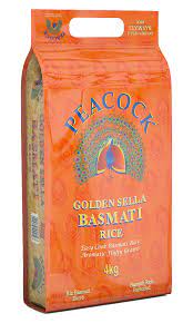 Peacock Golden Sella Basmati Rice 