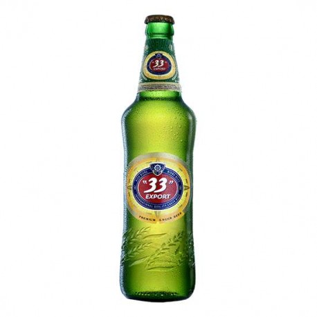 33 Export Lager Beer-Pride of Africa
