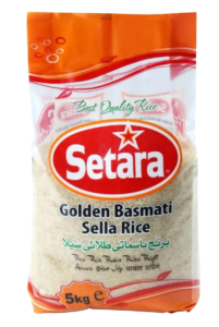 Setara Golden Sella Basmati Rice
