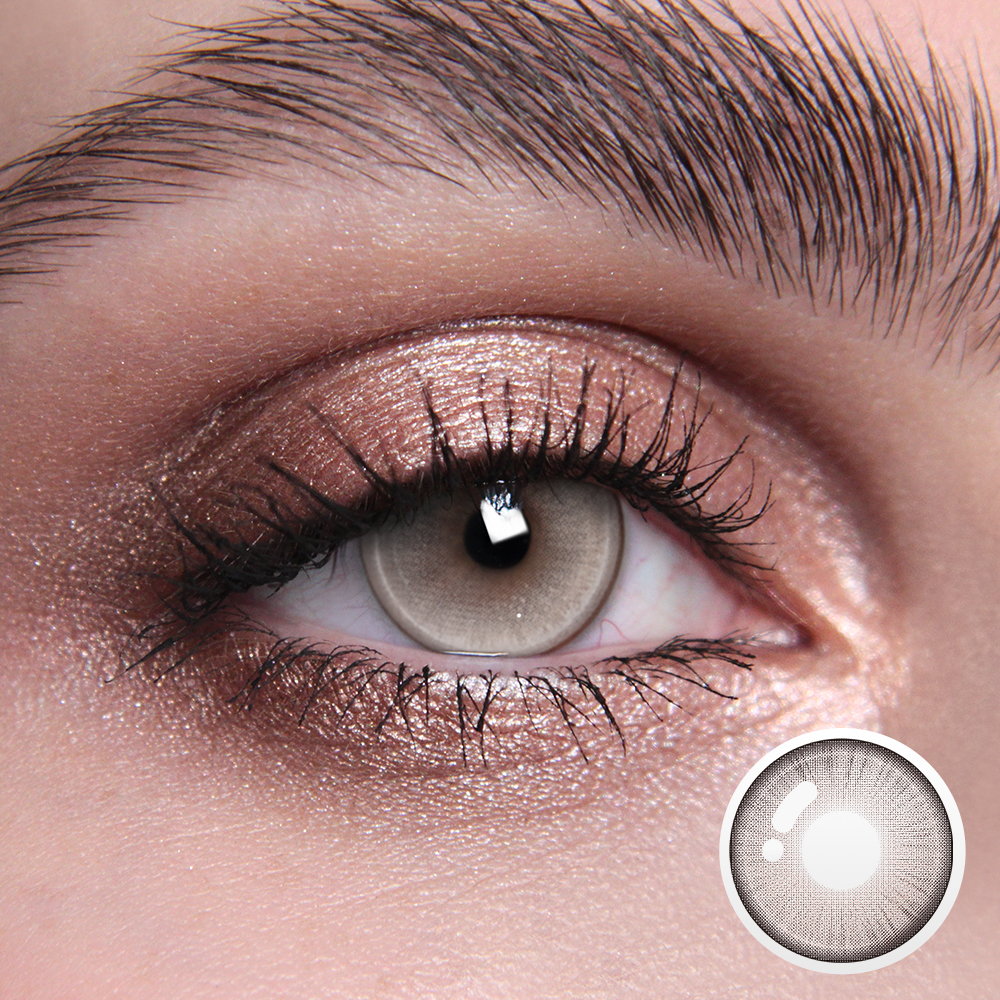 Flare Gray Contact Lenses(6 months wear)