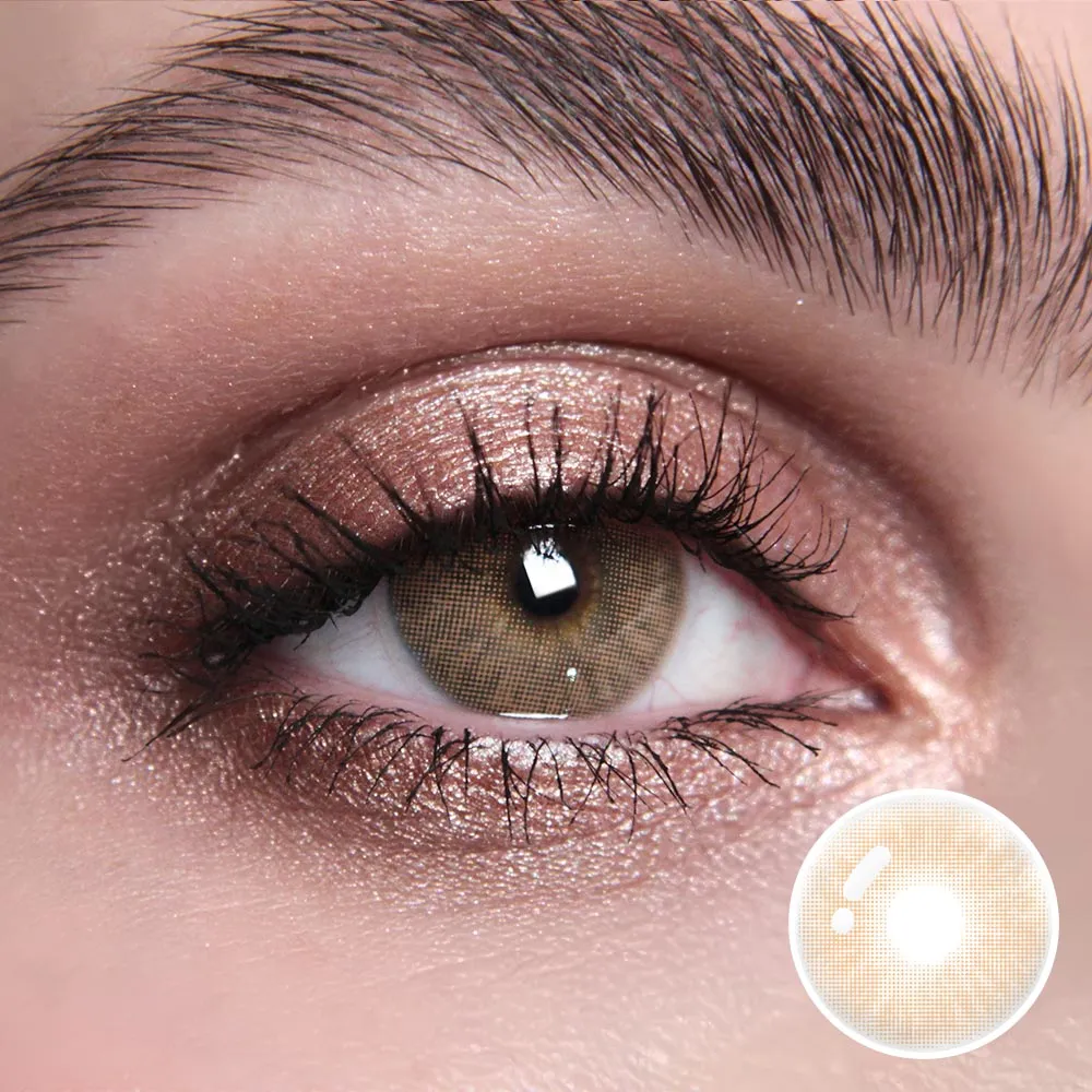 Vision Hazel Contact Lenses(12 months wear)