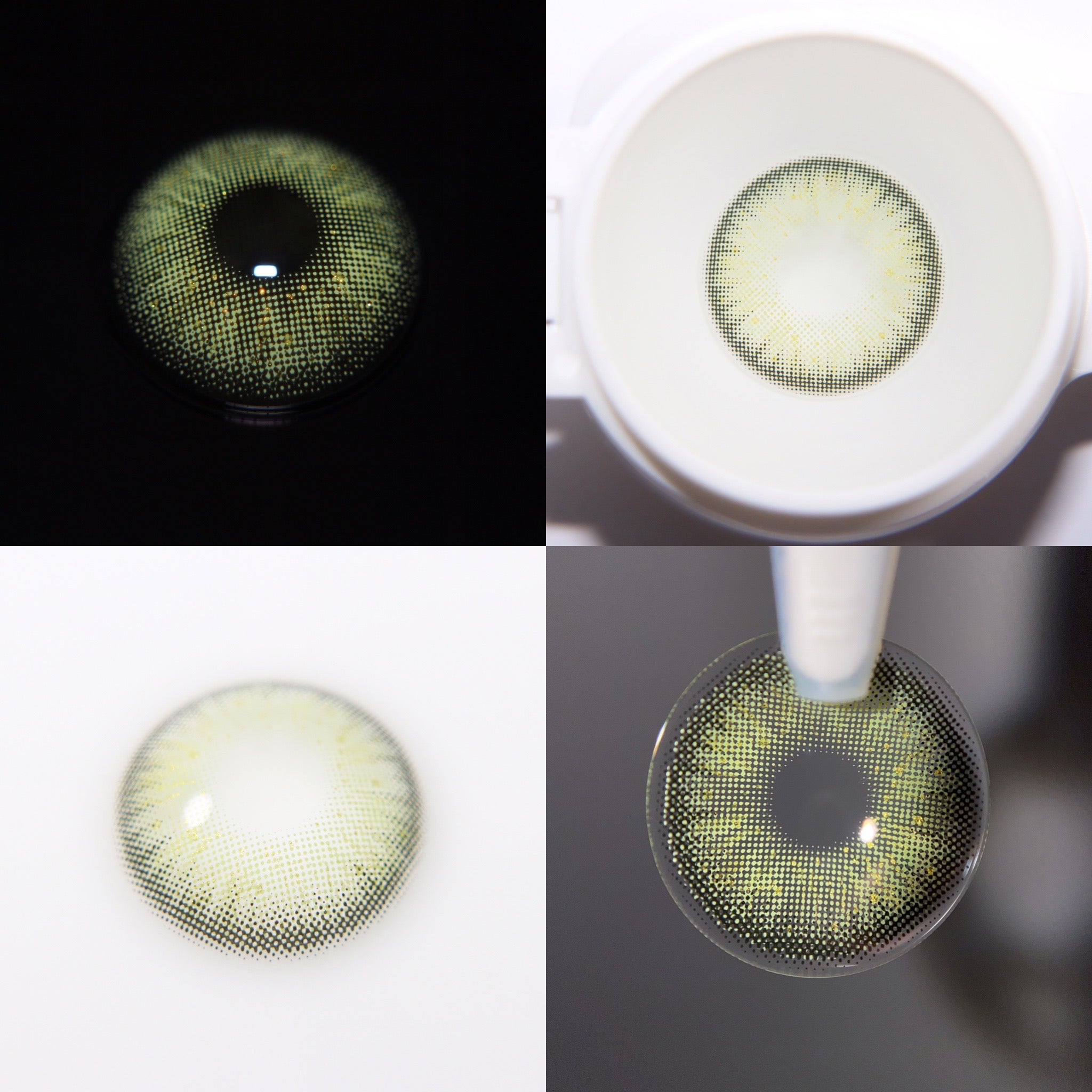 Ginger Green Contact Lenses(12 months wear)