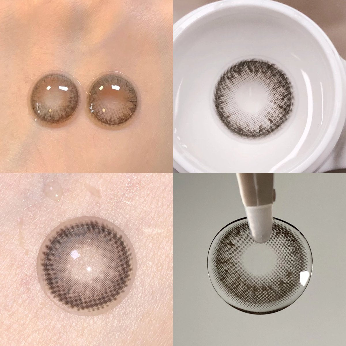 Kyra Gray Contact Lenses(12 months wear)