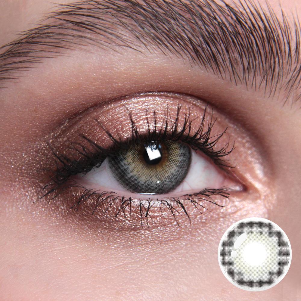 kearny / blake silver gray lens Bloom Gray Contact Lenses(12