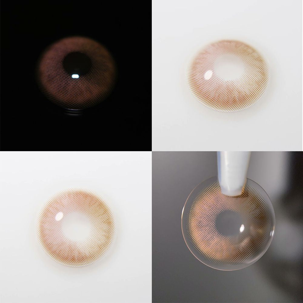 Heeto Brown Contact Lenses(12 months wear)