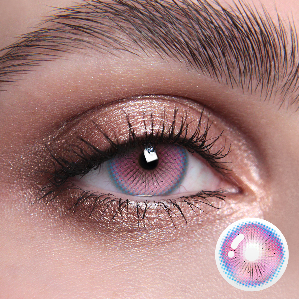 Angel Pink Contact Lenses(12 months wear)