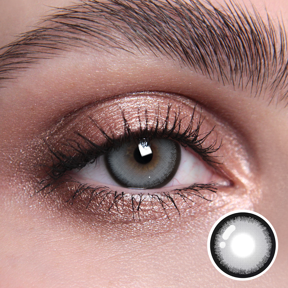Bubbi Gray Contact Lenses(12 months wear)