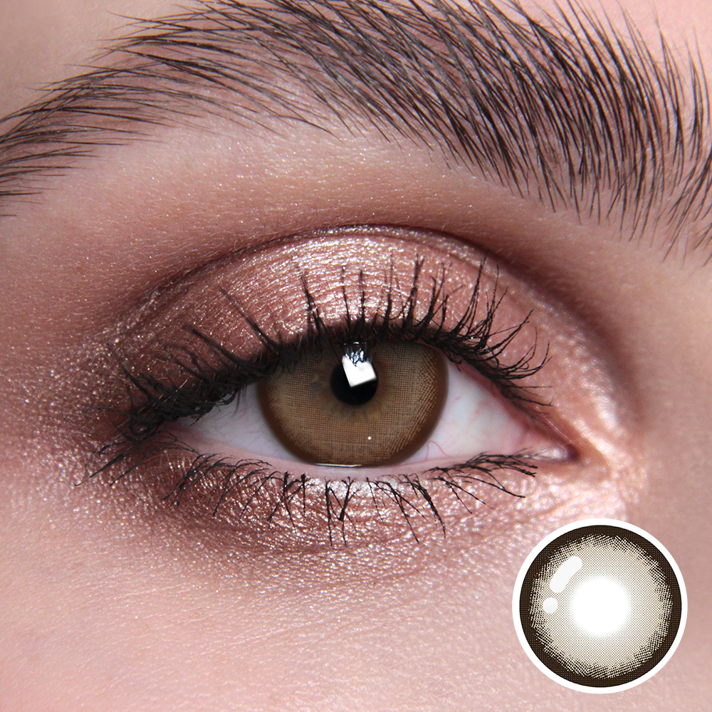 Bubbi Brown Contact Lenses(12 months wear)