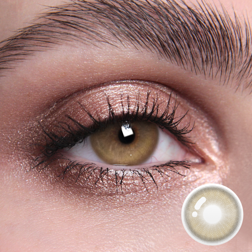 Crush Brown Contact Lenses(12 months wear)