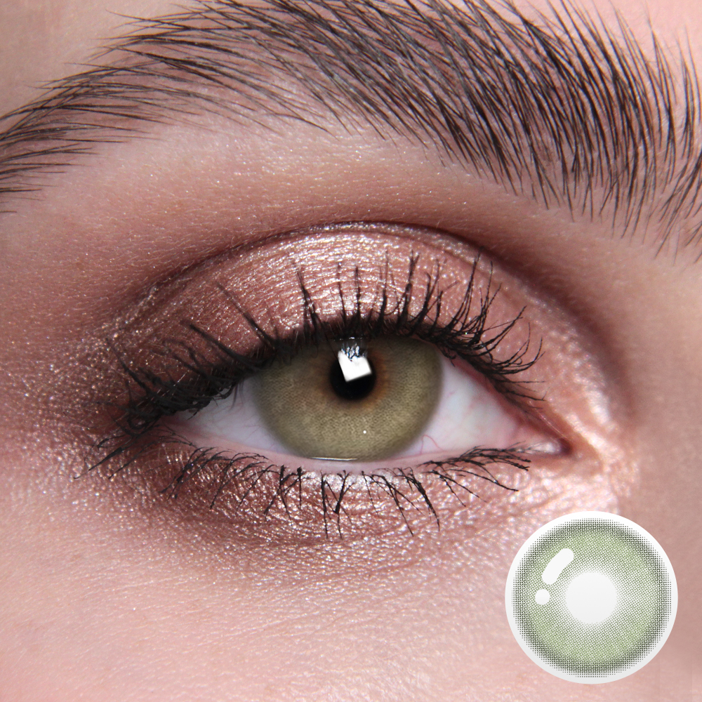 Crush Green Contact Lenses(12 months wear)