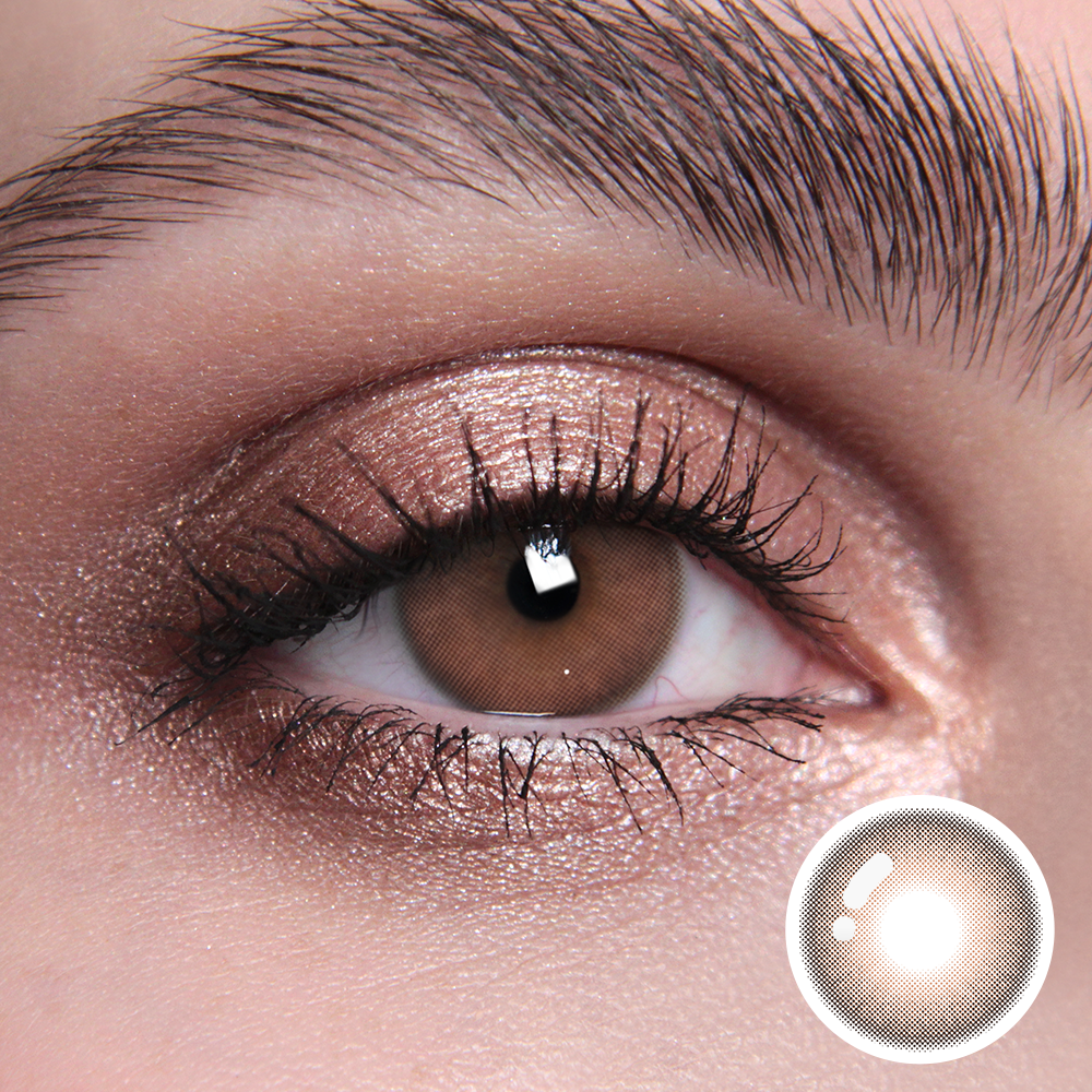 Gaby Choco Contact Lenses(12 months wear)