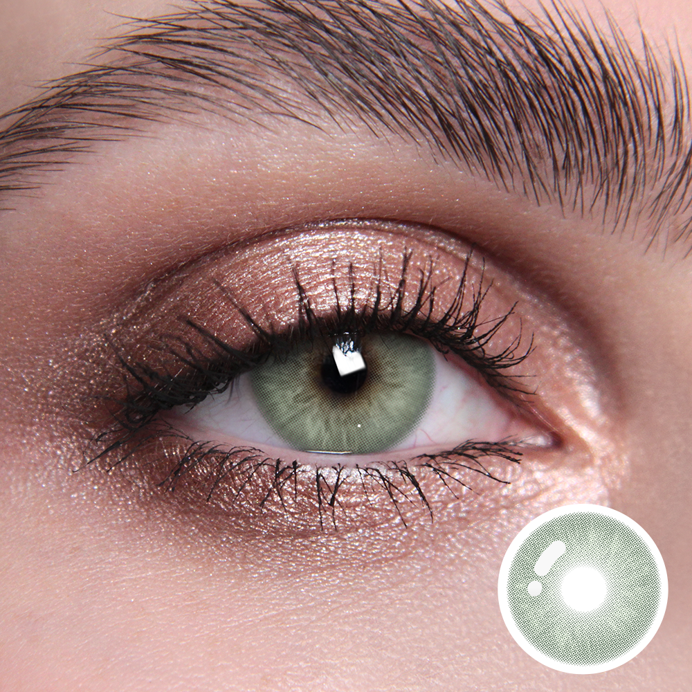 Kira Green Contact Lenses(12 months wear)
