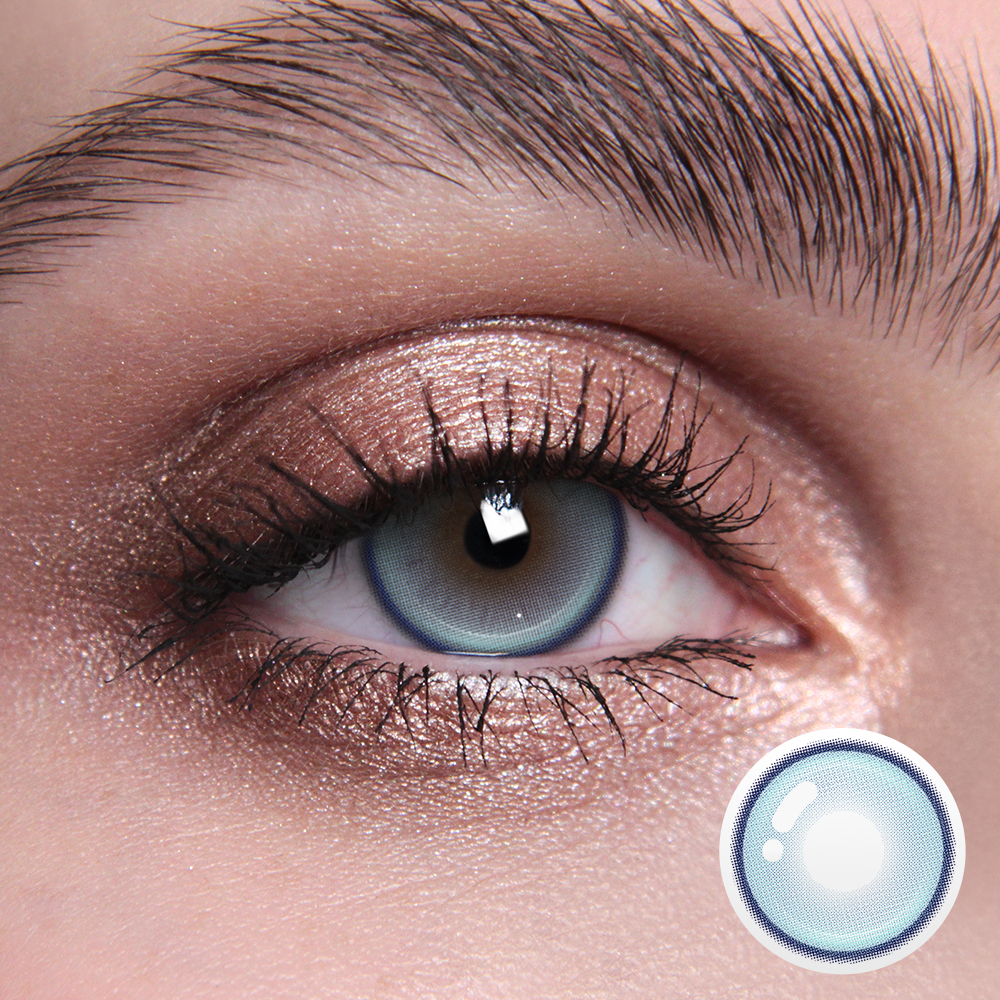 Jelly Blue Contact Lenses(12 months wear)
