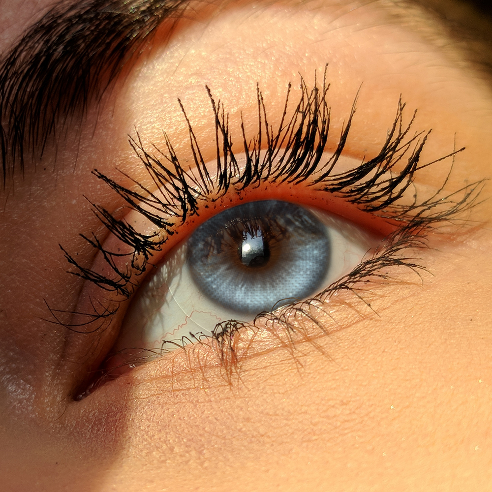 Snowy Blue Contact Lenses(12 months wear)