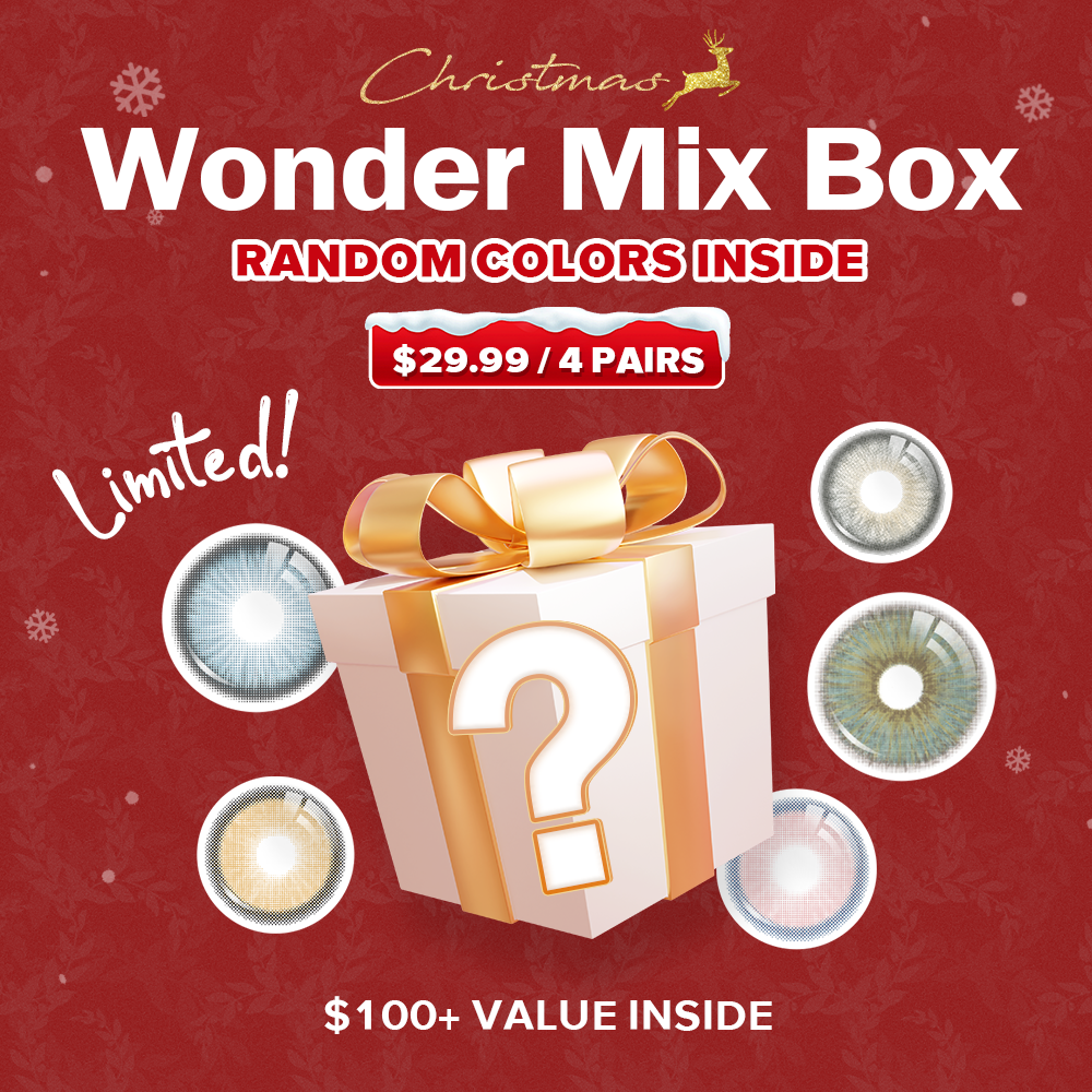 Just4kira Christmas Wonder Mix Box | 4 Pairs, 1 Year