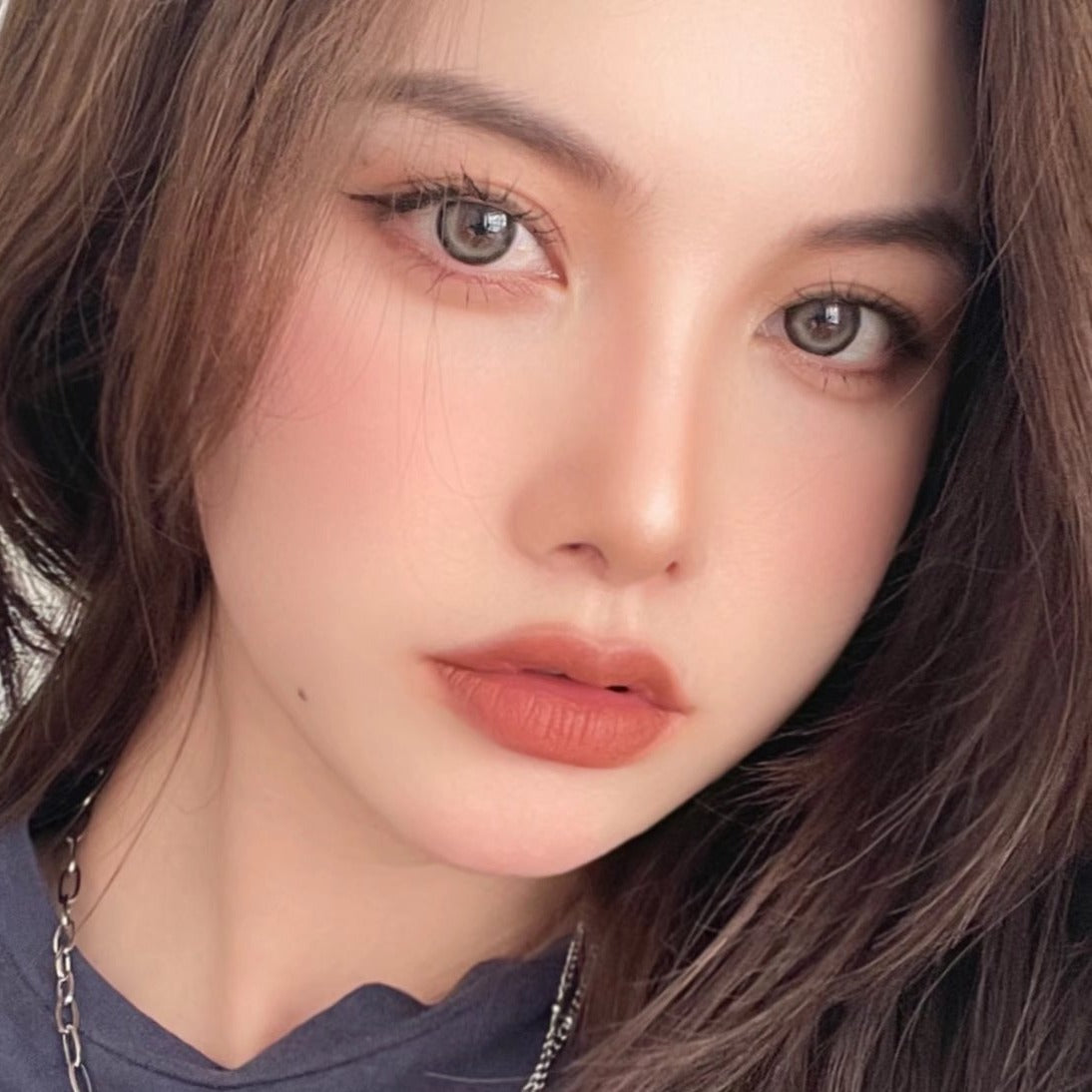 Kyra Gray Contact Lenses(12 months wear)