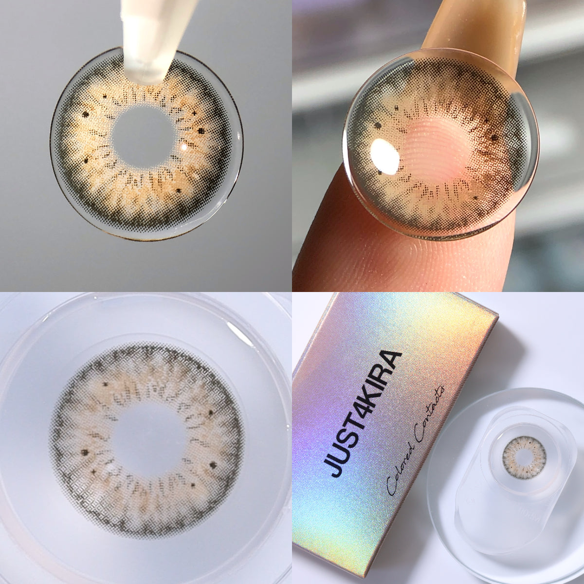 Moira Gray Contact Lenses(12 months wear)