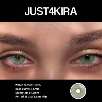 Alpha Green Contact Lenses(12 months wear)