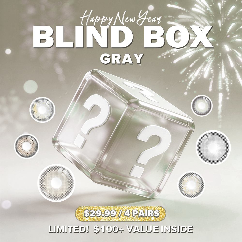 Just4kira Gray Blind Box | 4 Pairs, 1 Year