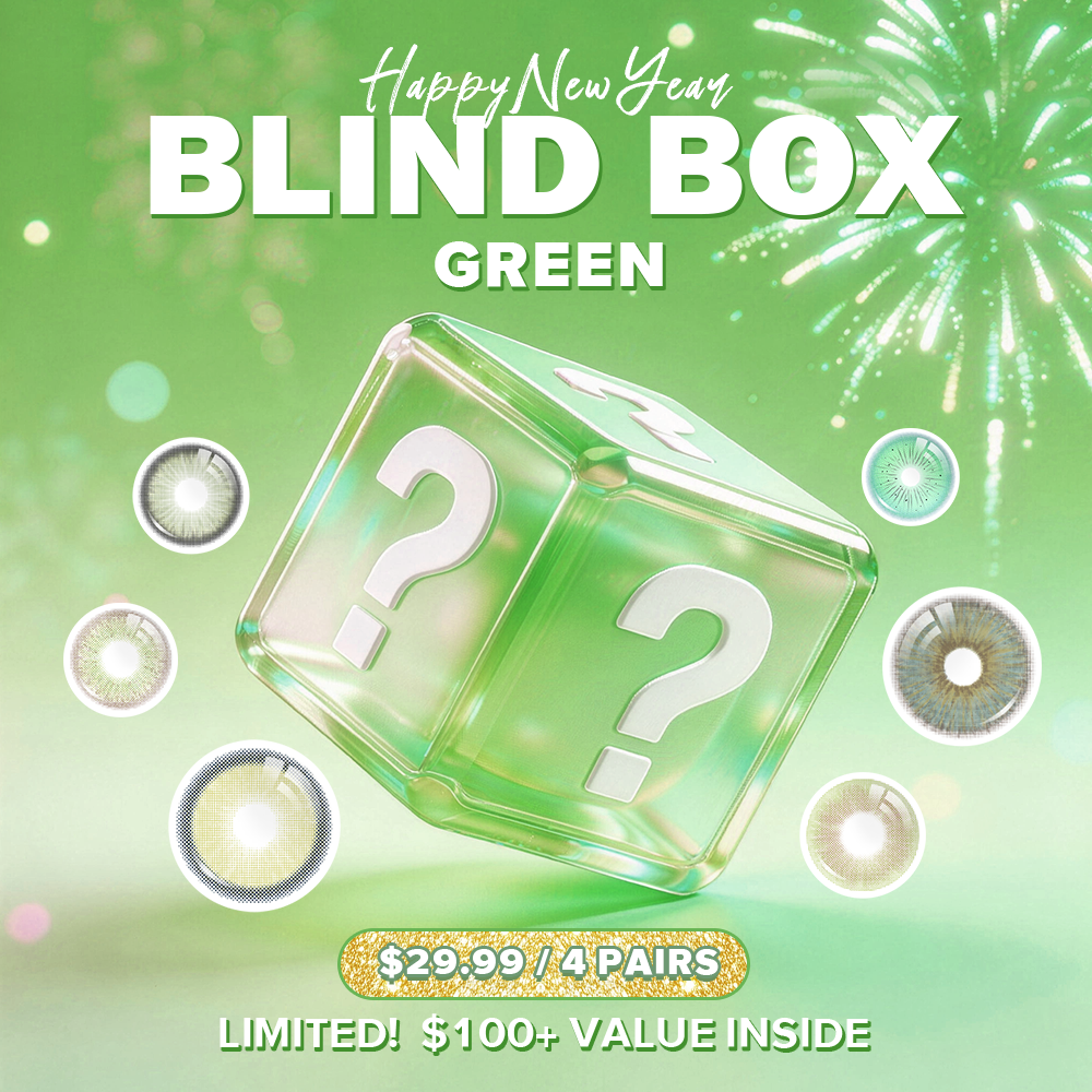 Just4kira Green Blind Box | 4 Pairs, 1 Year