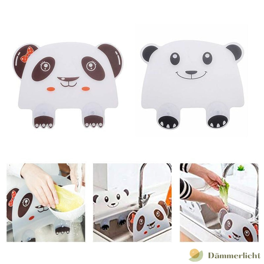 Panda Splash Guard Küchenspüle SpritzschutzCar AccessoriesWOWWAHLDämmerlichtWeiblicher Panda