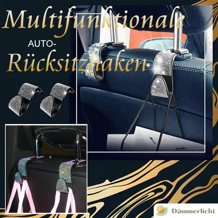 Multifunktionale Auto-RücksitzhakenCar AccessoriesPRIMAWAHLDämmerlichtBunt (2 Stück)