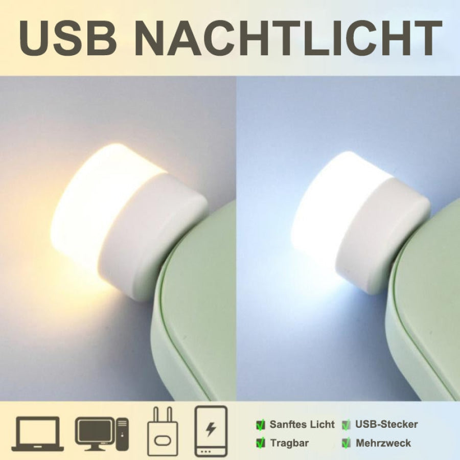 USB LED Augenschutz Kleines NachtlichtrheineuleDämmerlicht1