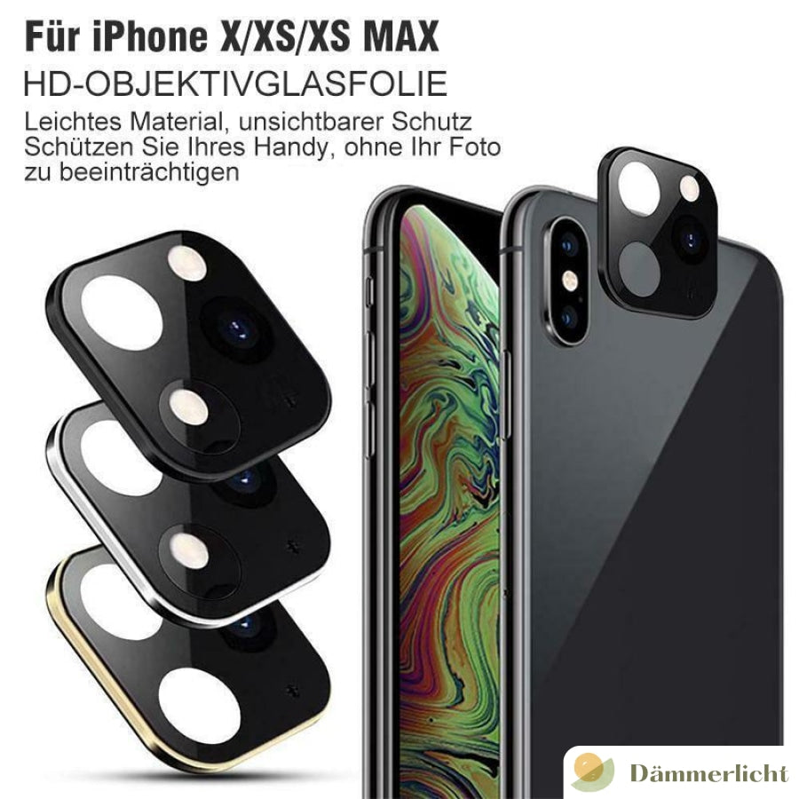 IPhone X Sekunden ändern 11 Pro Metall-Glaslinsen AbdeckungPhone Case & FilmWOWWAHLDämmerlichtSchwarz