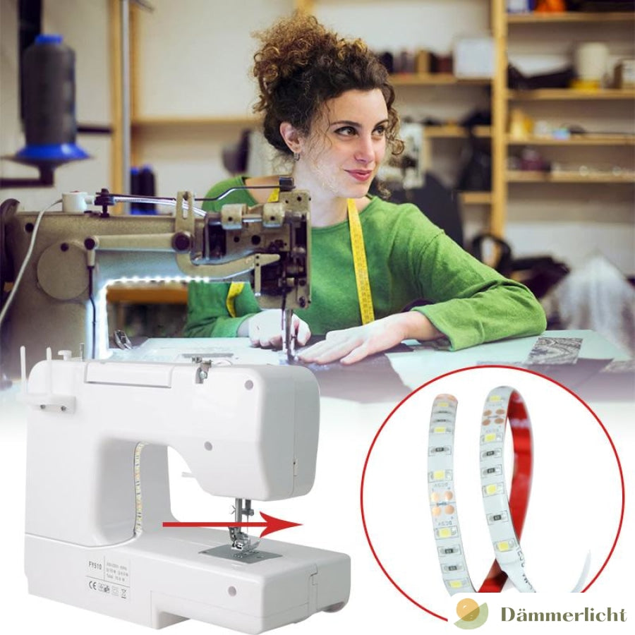 Sewing machine LED light strip