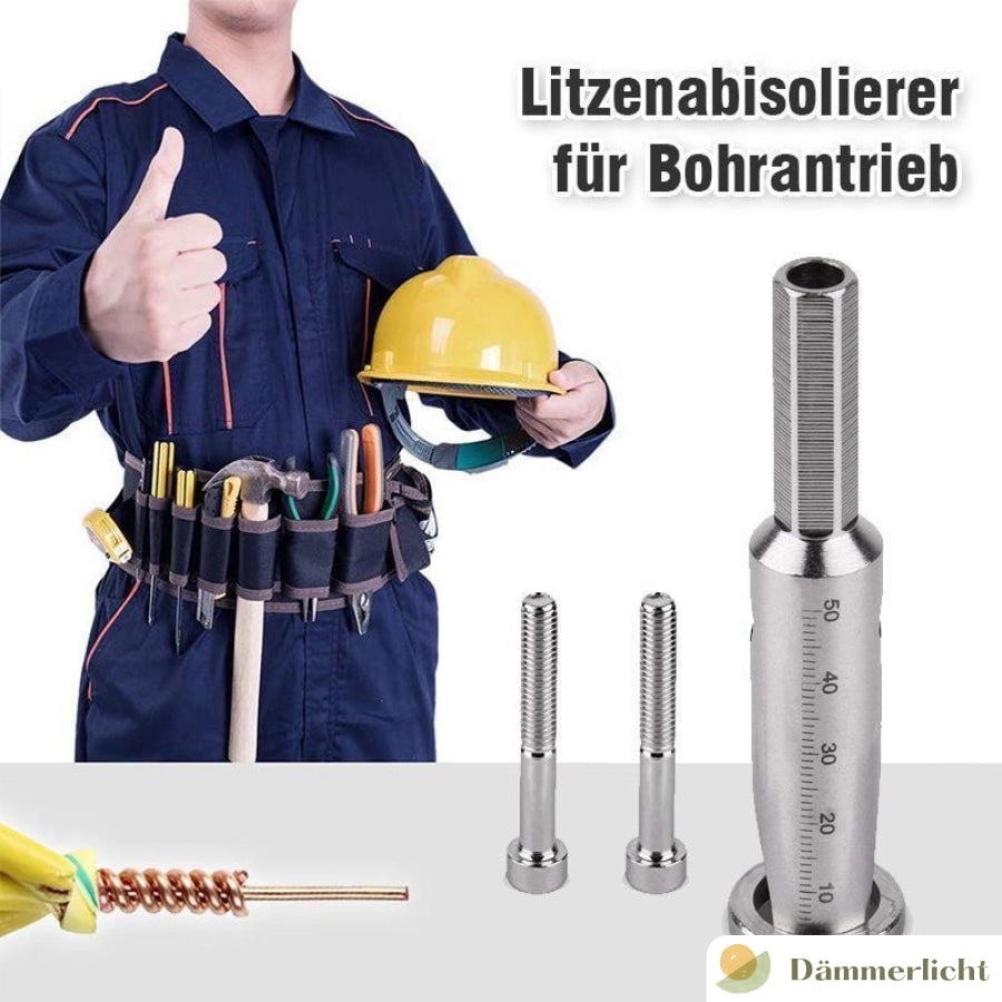 Drahtzwirn-Abisolierzangen-Twister-Linie für BohrmaschinenfahrerHand ToolsWOWWAHLDämmerlichtDefault Title