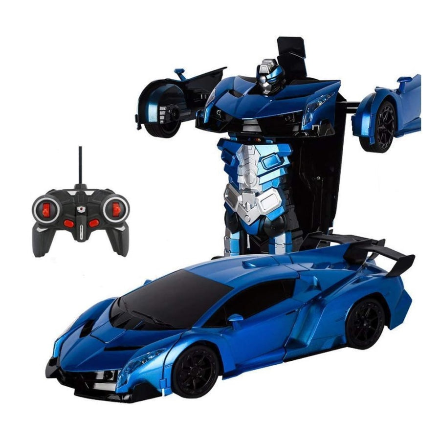 Egoelife Fernbedienung Auto Transformers RoboterrheinwingDämmerlichtBlau