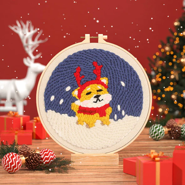 Weihnachts-Stickset