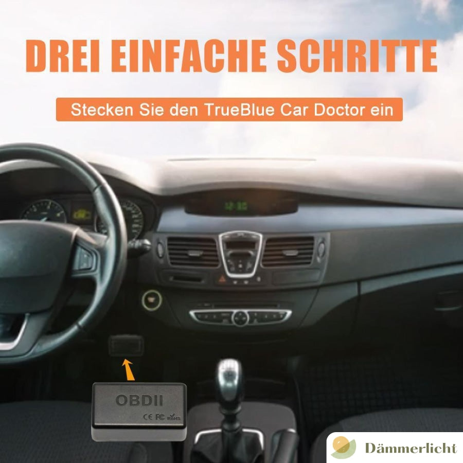 TrueBlue Car Doctor super mini OBD2 elm327 Bluetooth-DetektorCar RepairWOWWAHLDämmerlichtDefault Title