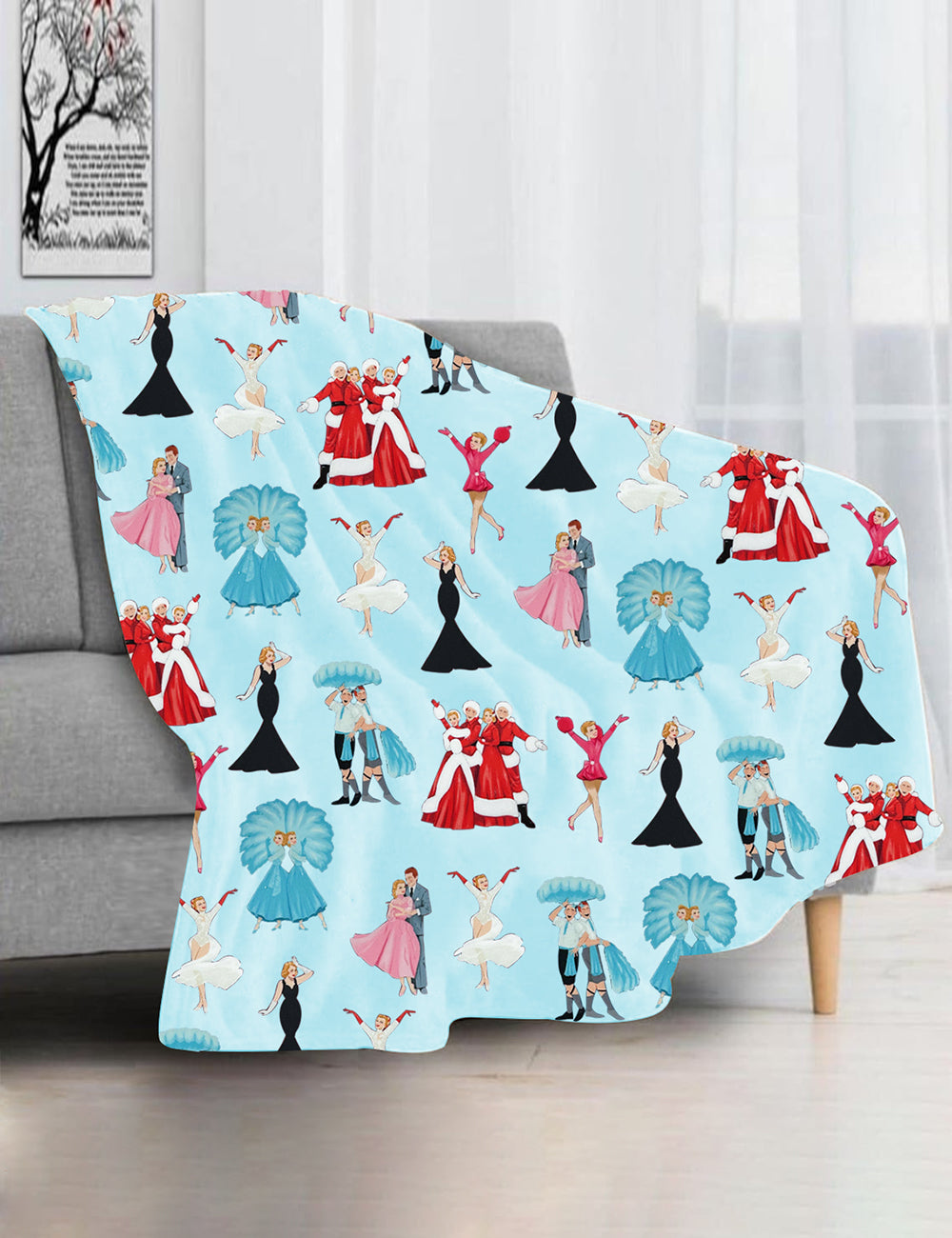 White Christmas Blanket