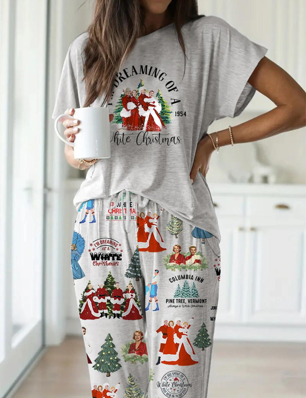Women's Christmas Casual Pajama Set