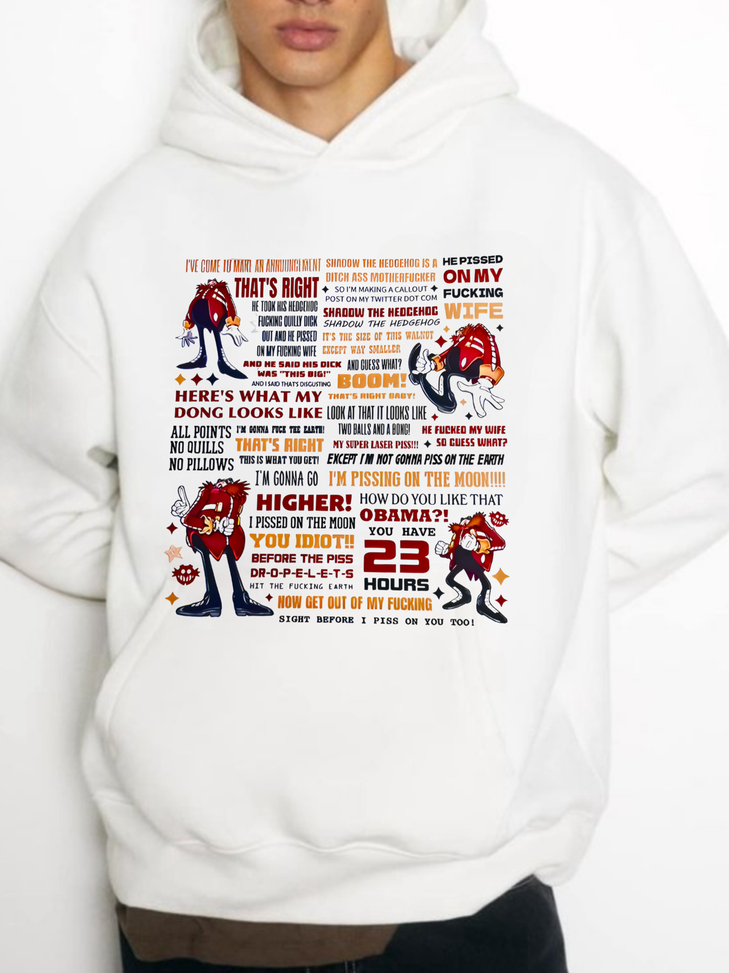 Unisex SnapCube Eggman Tee/Sweatshirt/Hoodie